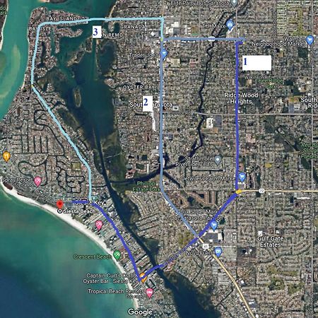 3Bed & 2Bath Property Couple Minutes From Siesta Key Beach & Downtown サラソータ エクステリア 写真
